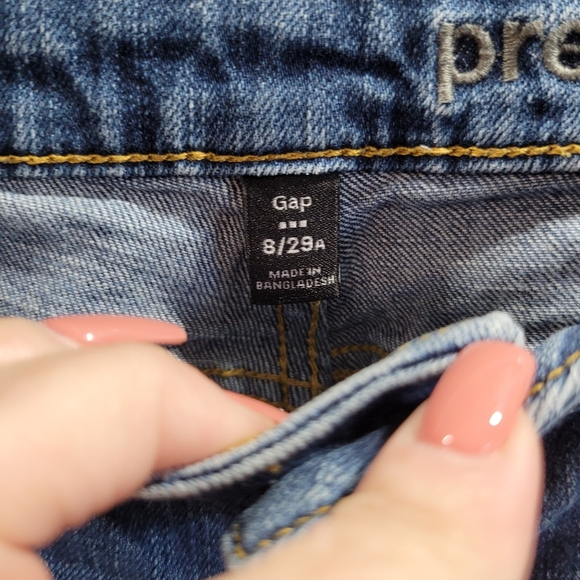 GAP premium curvy straight jeans Size 8/29A - Picture 3 of 5